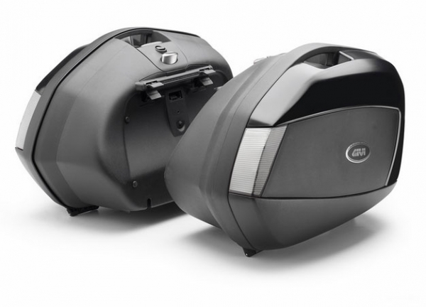 Givi V35 MonoKey@Side Koffersatz komplett mit Trägersystem - Honda CB650F (14-18), CBR650F (14-16)